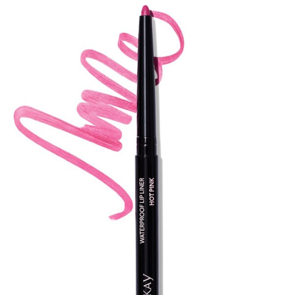 NIB Mary Kay Waterproof Lip Liner - Hot Pink (Matte)
